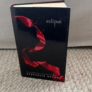 Eclipse Hardcover Book with Red Ribbon Design